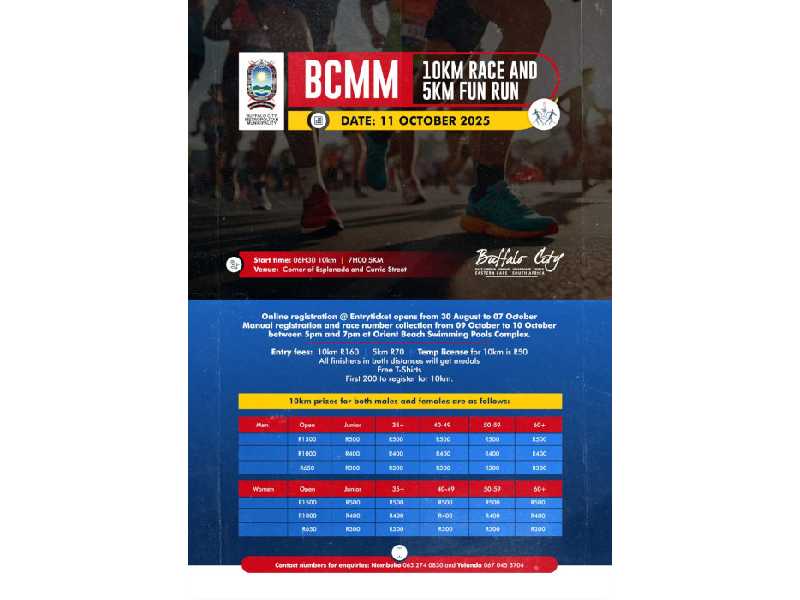 BCMAC 10km Race and 5km Fun Run