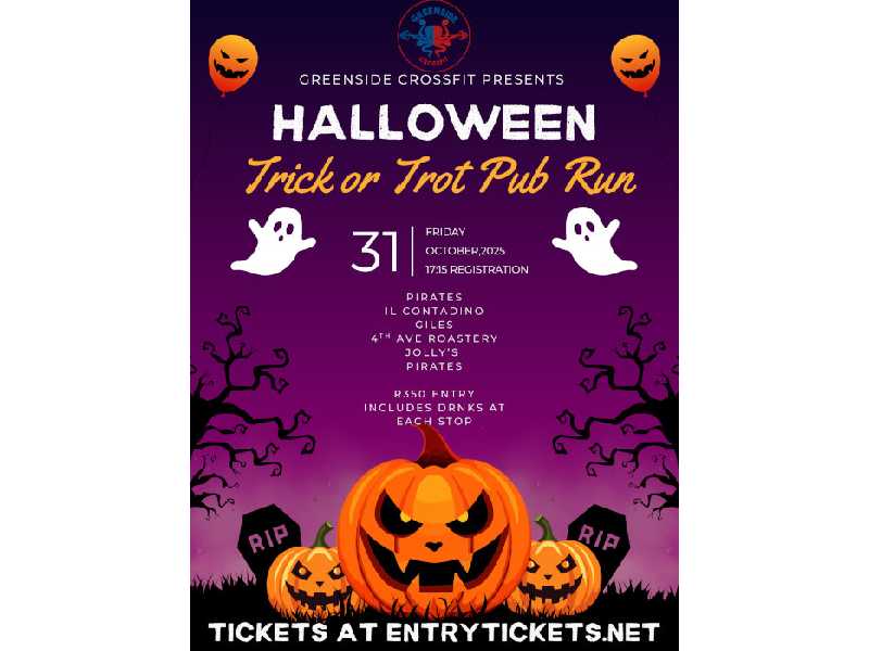 Halloween Trick or Trot Pub Run