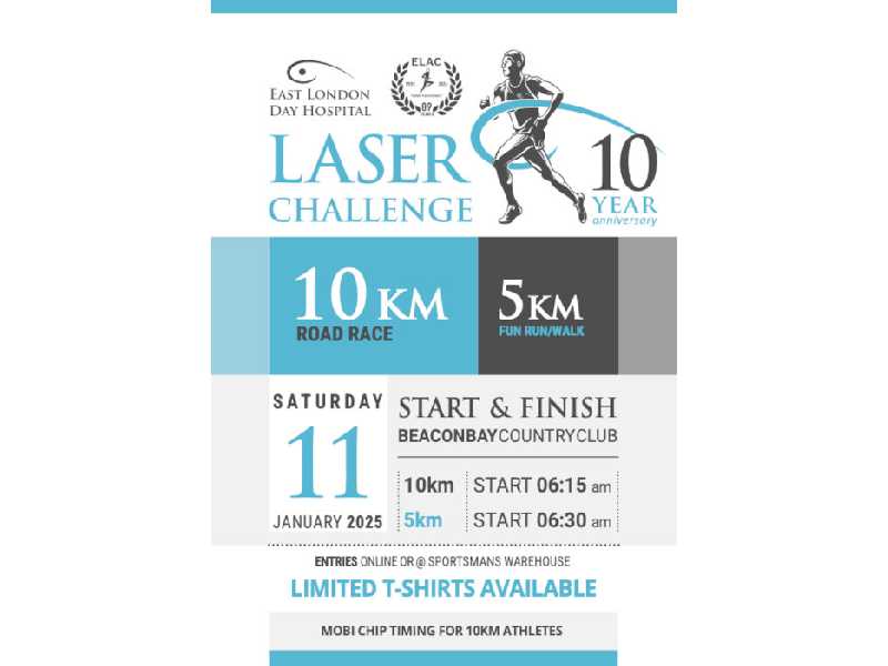 East London Day Hospital Laser 10KM